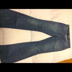 Seven for All Mankind "A" pocket wide-leg jeans sz.26